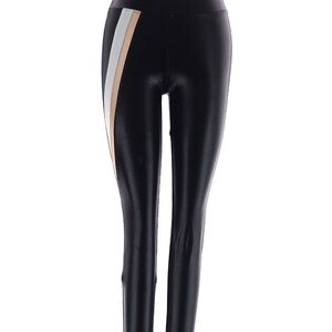 Koral Black Leggings with Stripes